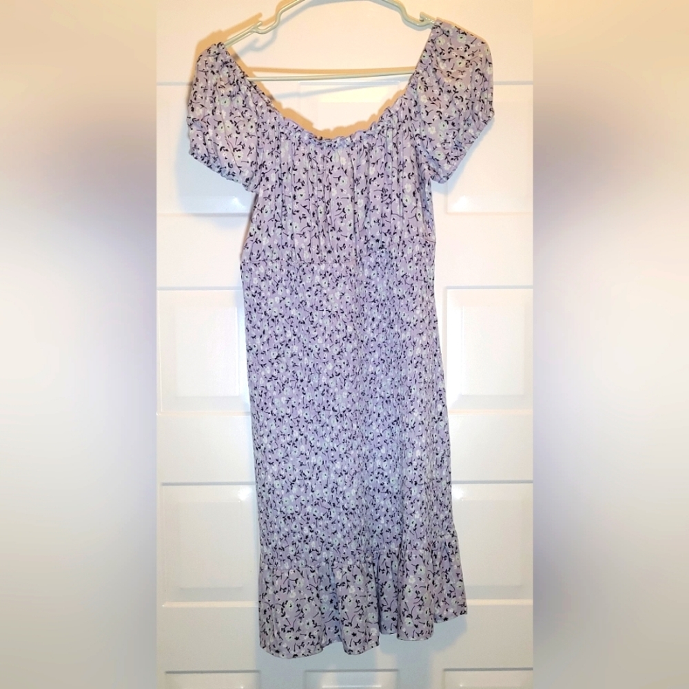 Stitch and Pine Floral Midi